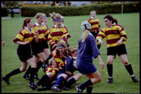 [Rugby match. Windsor Park, Victoria, BC. April 2000.]
