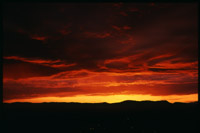 [Sky of
 Fire. Victoria, BC. July 1999.]