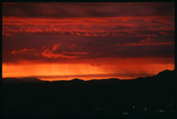 [Sky of
 Fire. Victoria, BC. July 1999.]