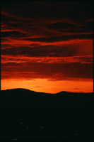 [Sky of
 Fire. Victoria, BC. July 1999.]